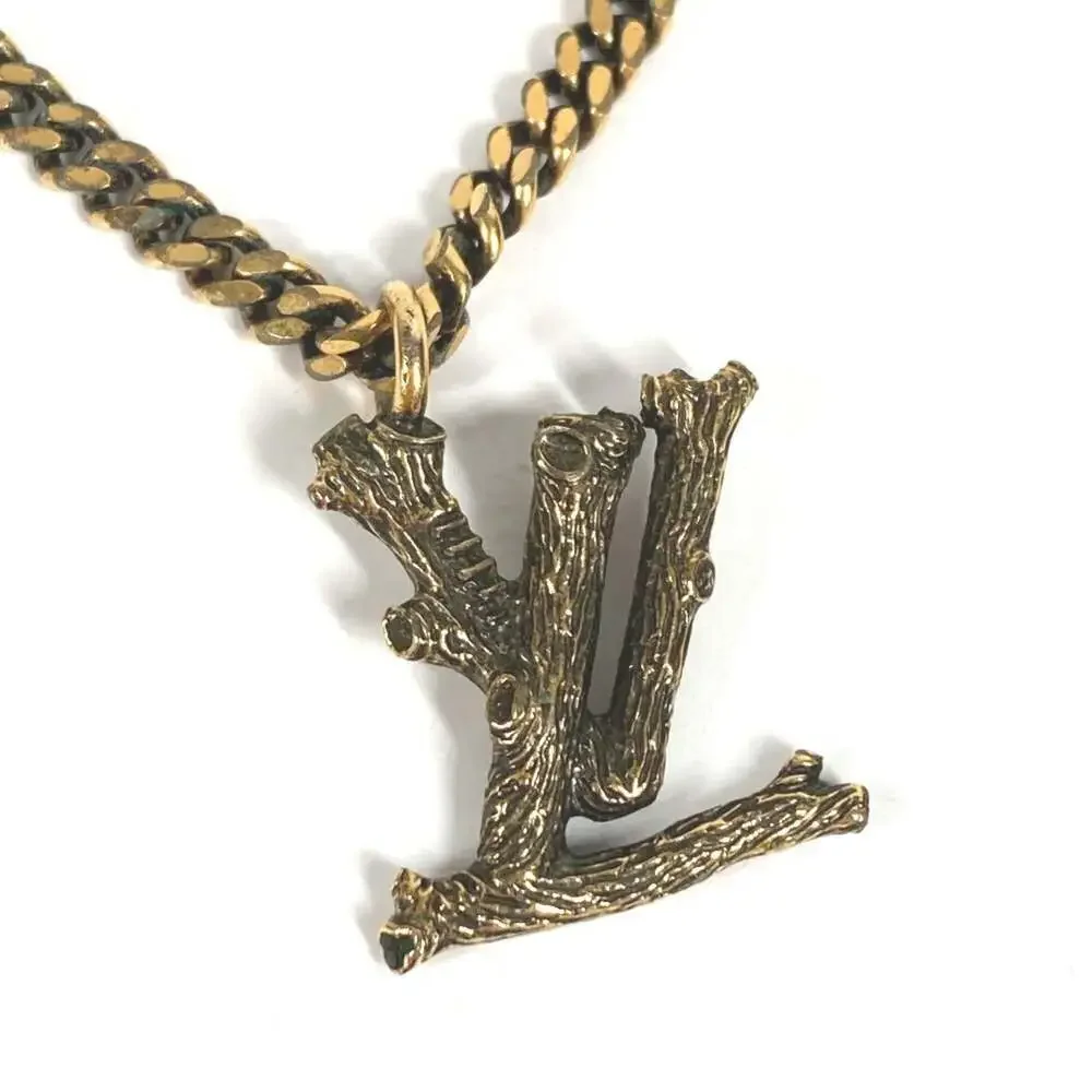 LOUIS VUITTON Vintage Gold Necklace